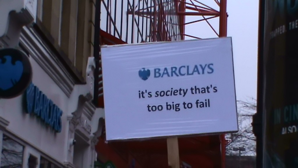 Barclays, it's society that's too big too fail.