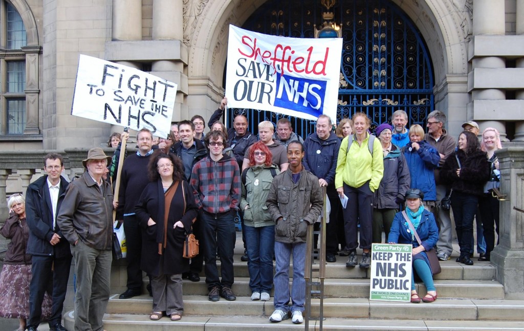 Save the NHS vigil September 2011