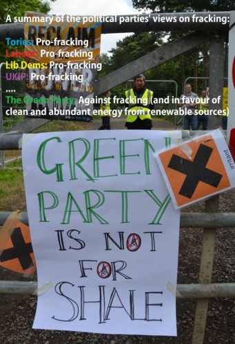 Green Party is not for shale