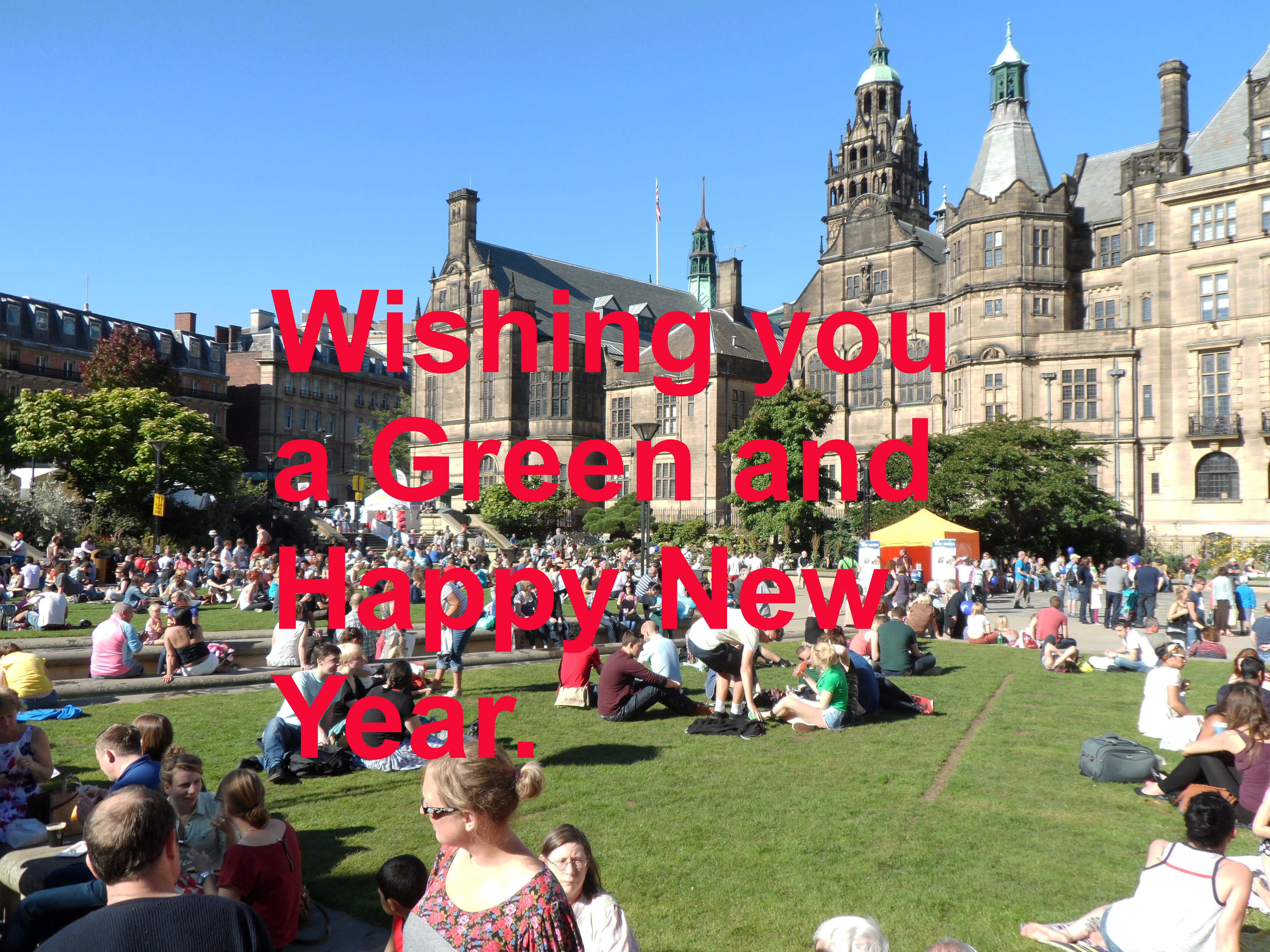 Wishing you a green and happy New Year